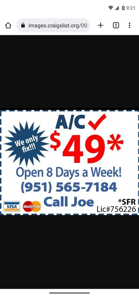 Slide of Kaplan Heating and Air