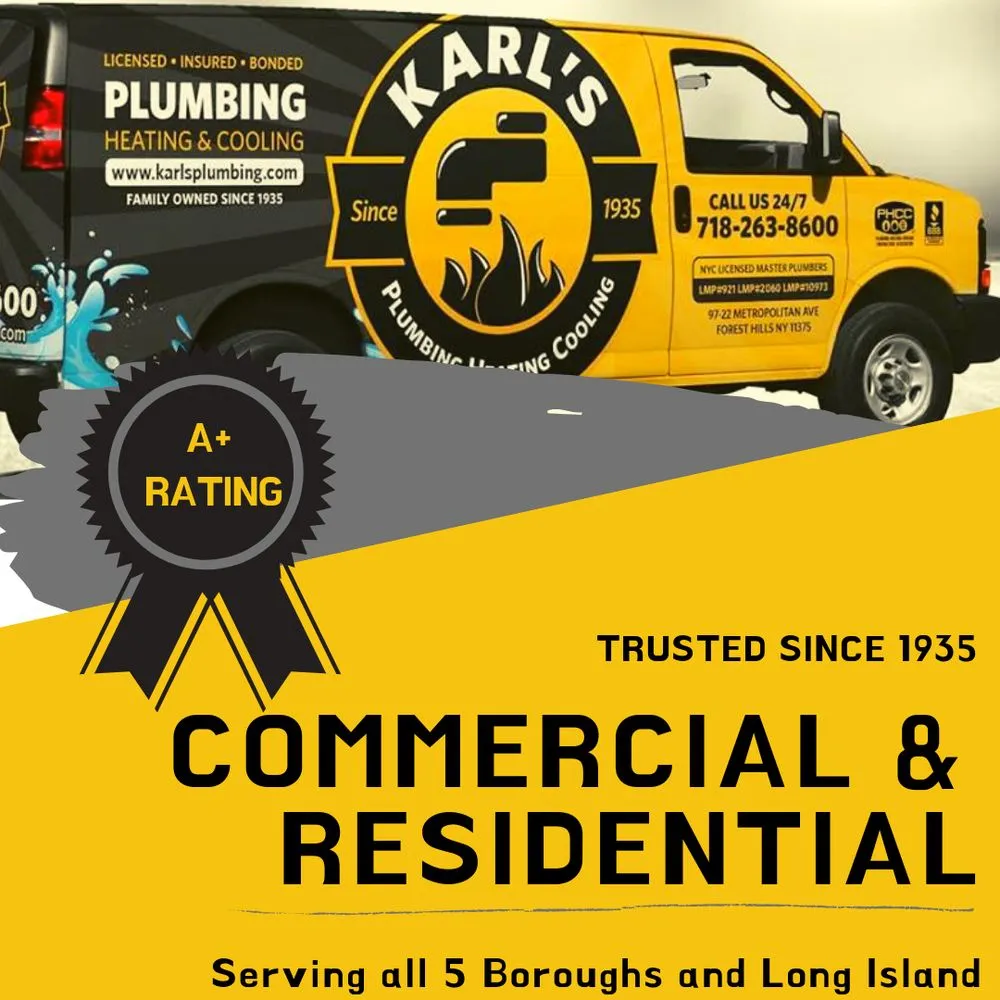 Slide of Karl's Plumbing Heating & Cooling