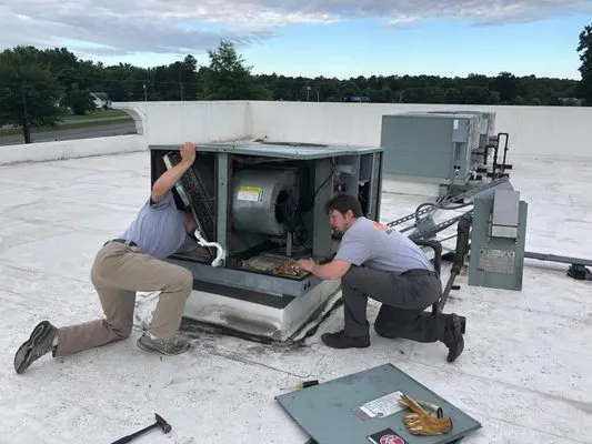 Karnes & Stanley Heating & Air Logo