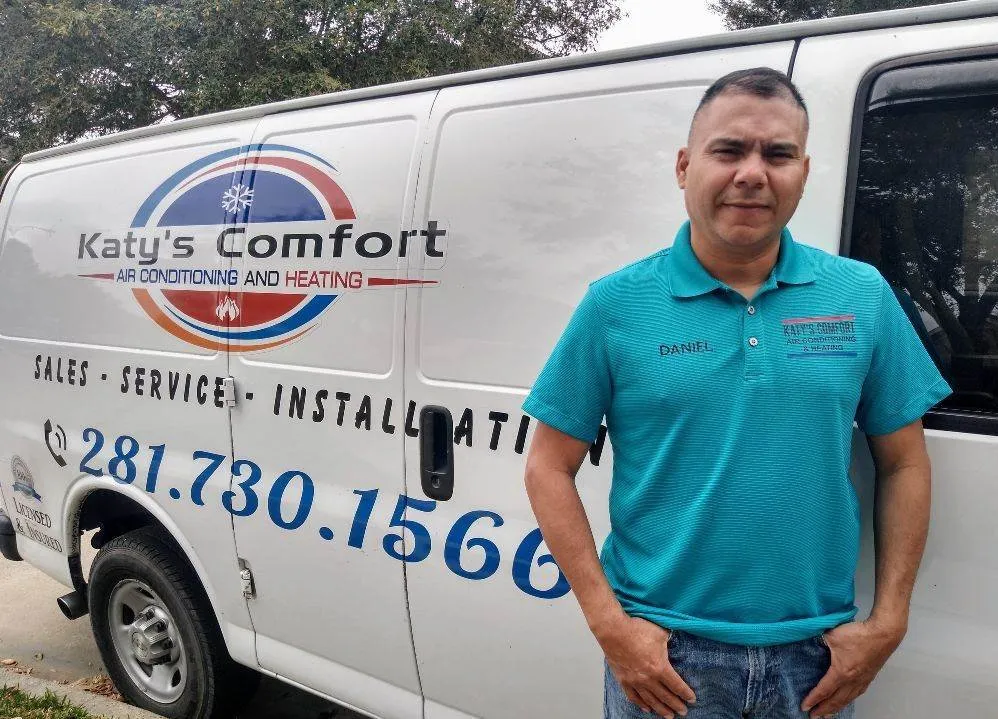 Slide of Katy's Comfort A/C and Heating