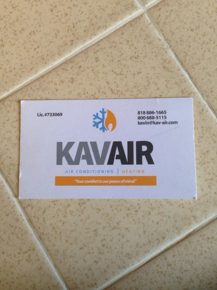Slide of Kav-Air Air Conditioning & Heating