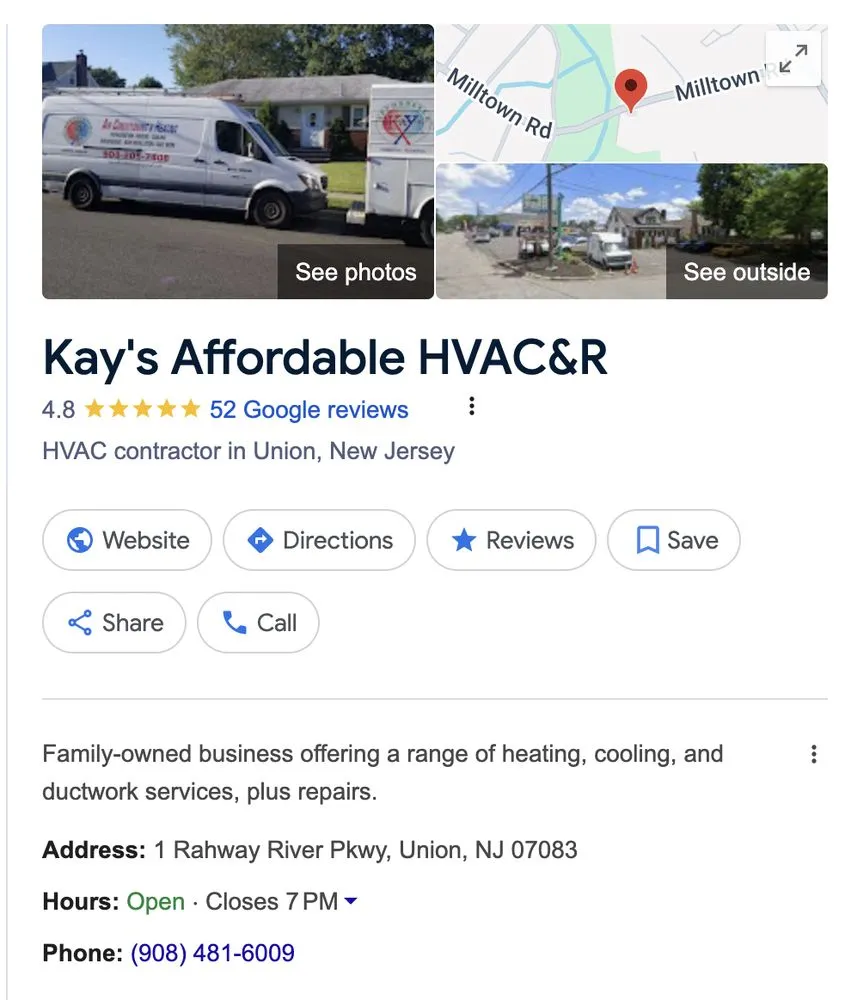 Slide of Kays Affordable hvac & r
