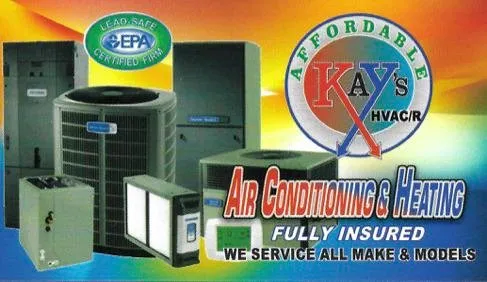 Slide of Kay's Affordable HVAC&R