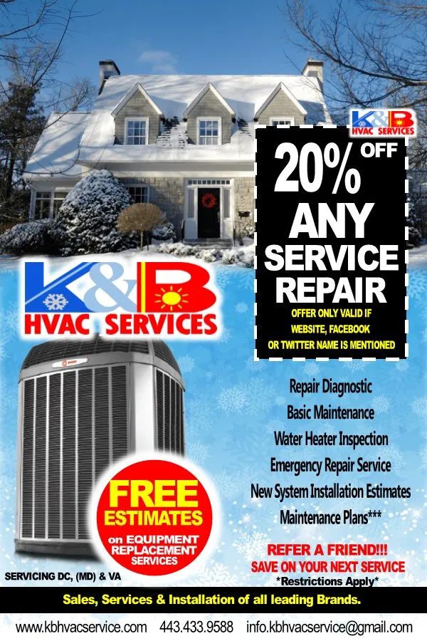 Slide of K&B HVAC Services