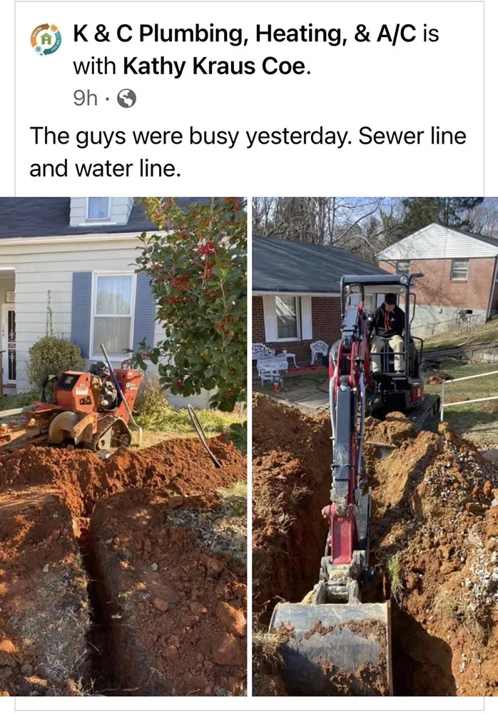 Slide of KC Plumbing Heating & A/C