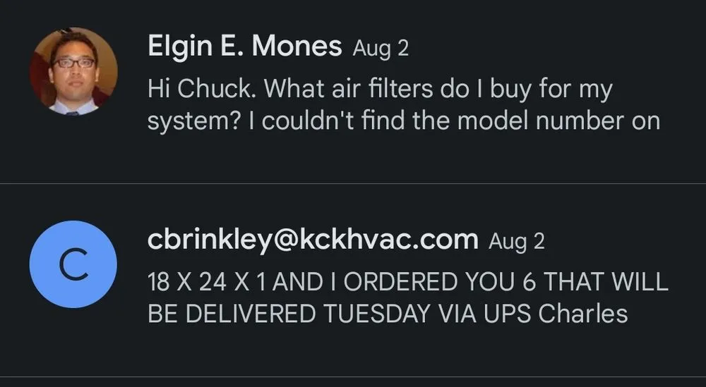 Slide of KCK Air Conditioning & Heating Consultants