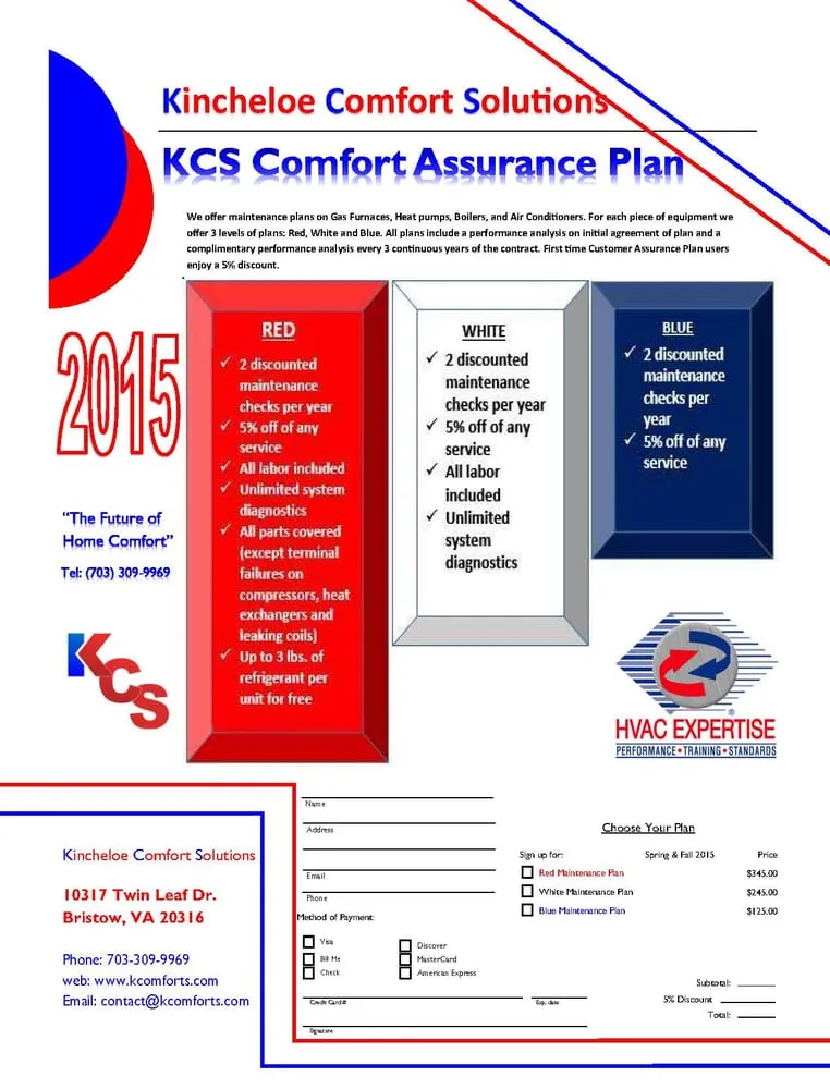 Slide of KCS Heating & Air