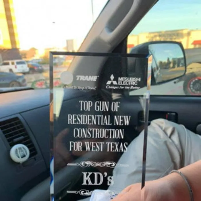 Slide of KD's Heat and Air