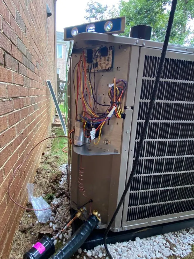 Slide of Kebin's HVAC