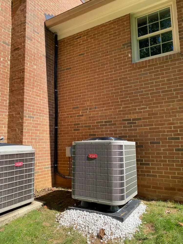 Slide of Kebin's HVAC