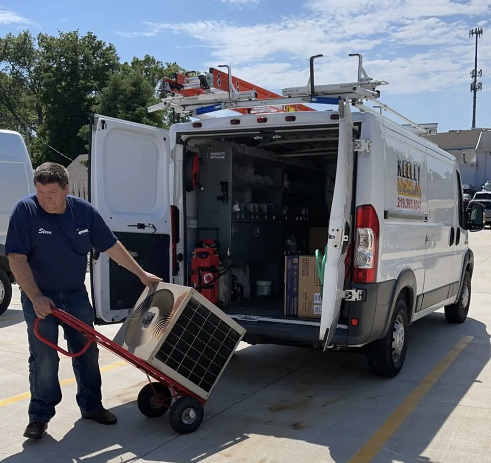 Slide of Keeley Heating and Cooling