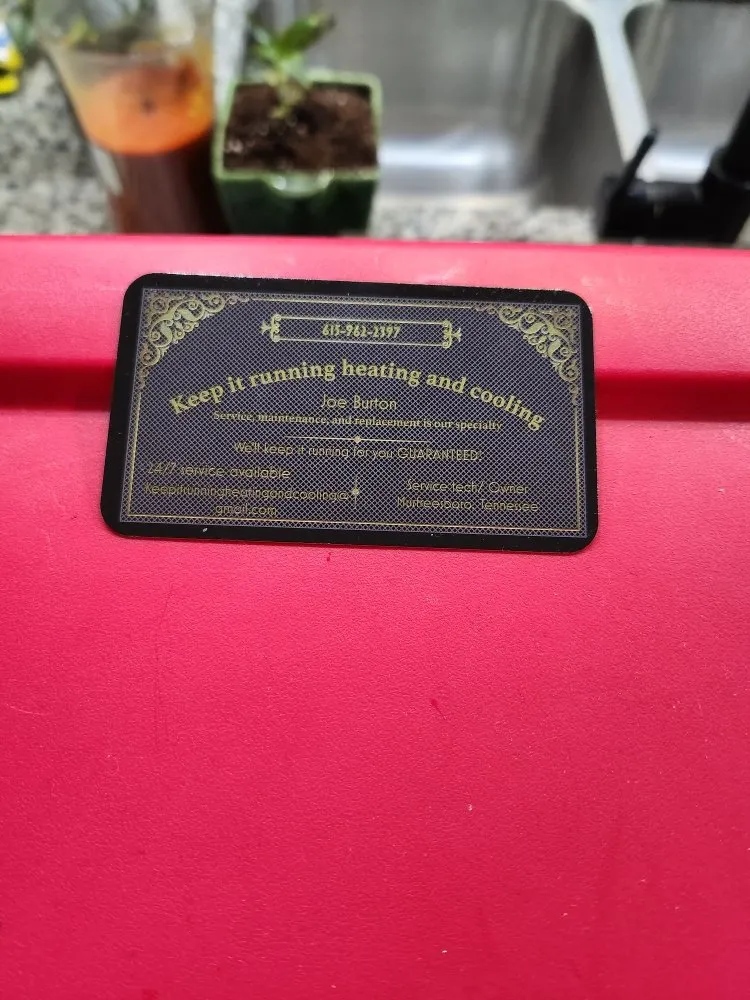 Slide of Keep It Running Heating and Cooling