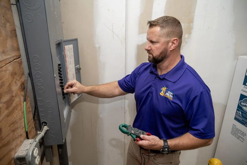 Slide of Keep Smiling Plumbing, Electrical, Heating & Cooling