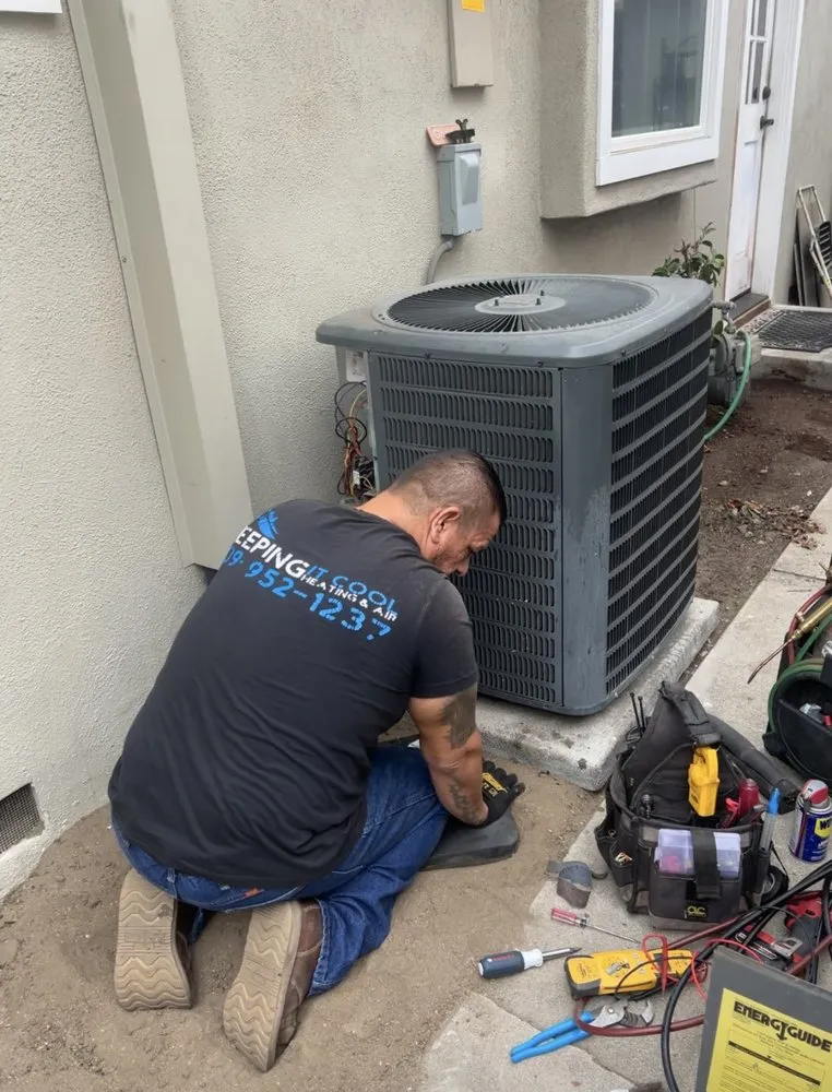 Slide of Keeping It Cool Heating and Air