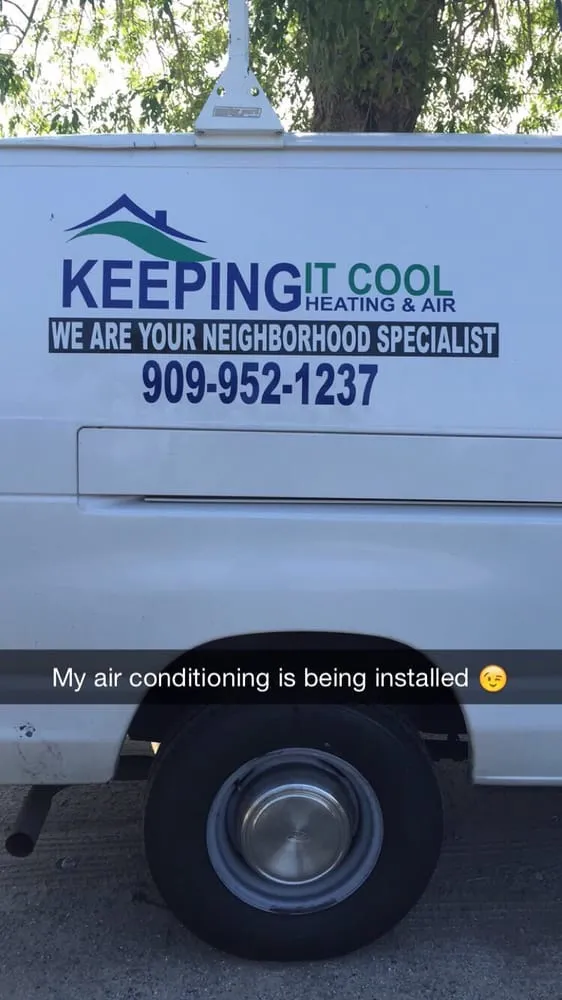 Slide of Keeping It Cool Heating and Air