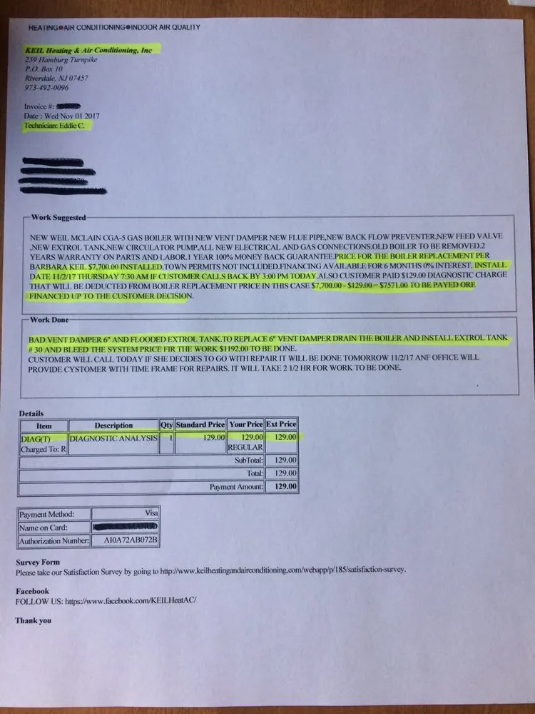 Slide of Keil Heating & Air Conditioning