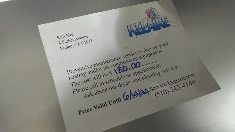 Slide of Kel-Aire Heating & Air Conditioning