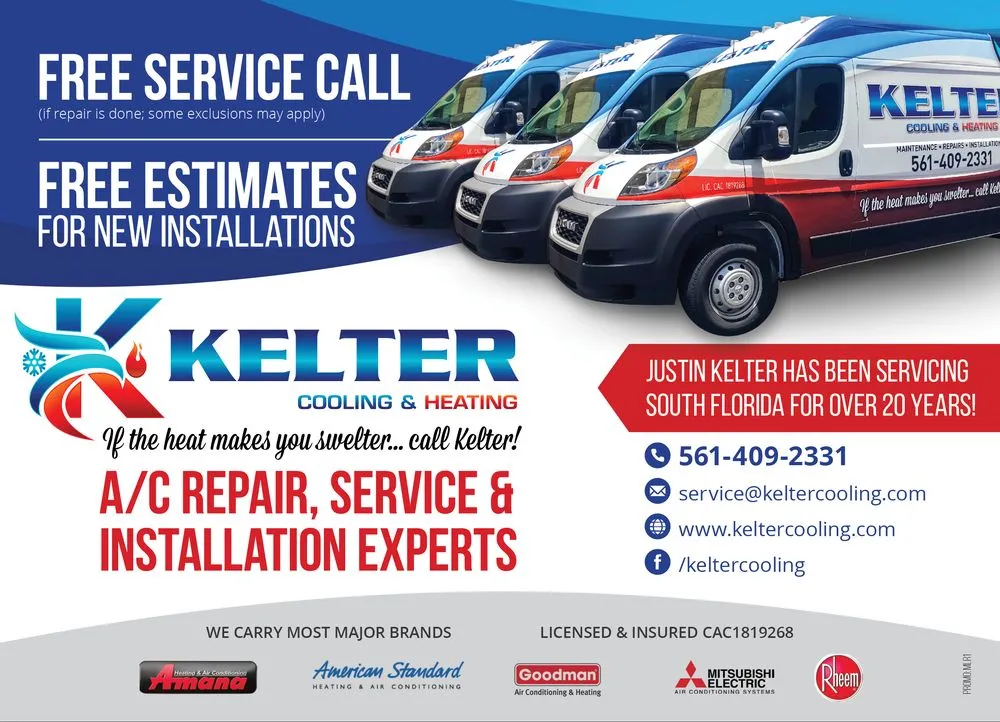 Slide of Kelter Cooling & Heating