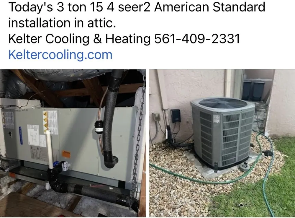 Slide of Kelter Cooling & Heating