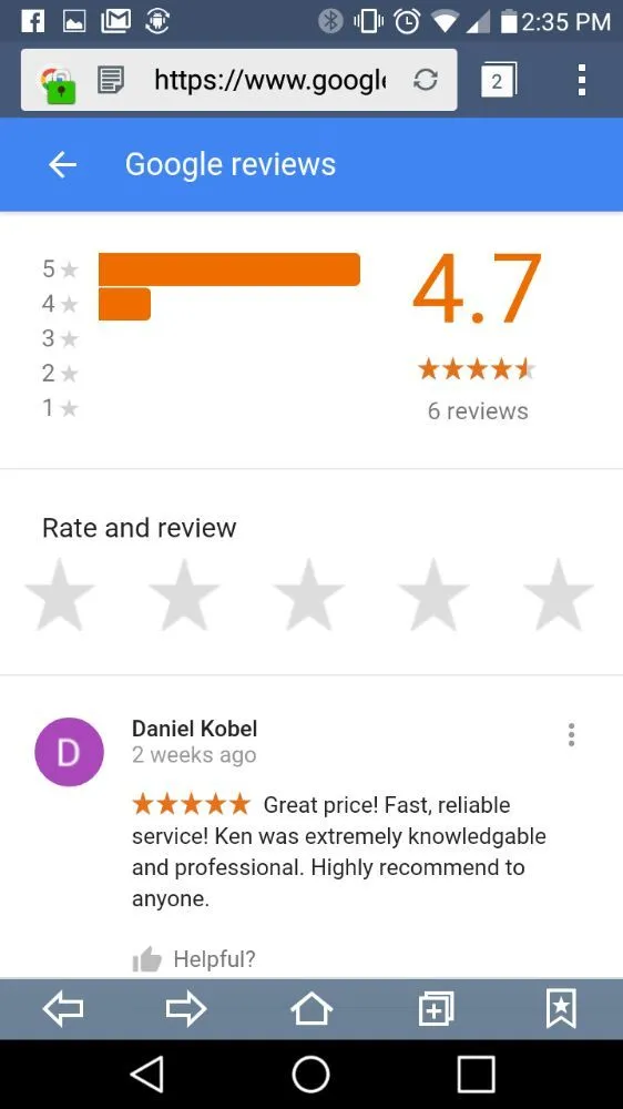 Slide of Ken & Son's Heating & A/C