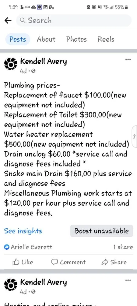 Slide of Kenfolk Heating and cooling