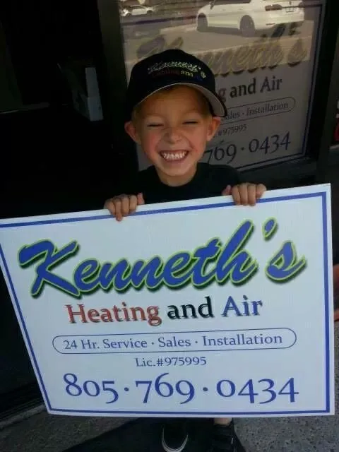 Slide of Kenneth's Heating and Air