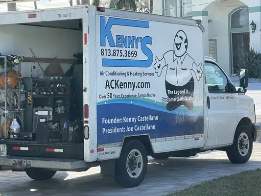 Kenny's Air Conditioning & Heating Services Logo