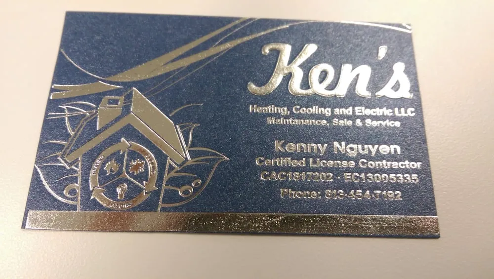 Slide of Ken's Heating, Cooling and Electric