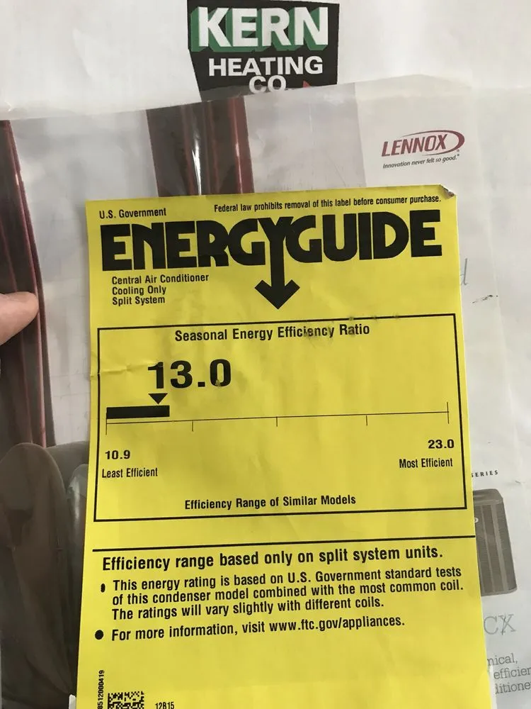 Slide of Kern Heating & Cooling