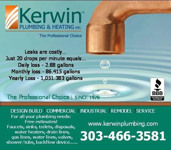Slide of Kerwin Plumbing & Heating