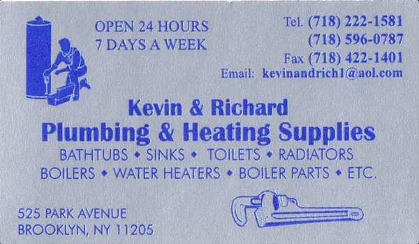 Kevin & Richard Plumbing & Heating Supplies Logo