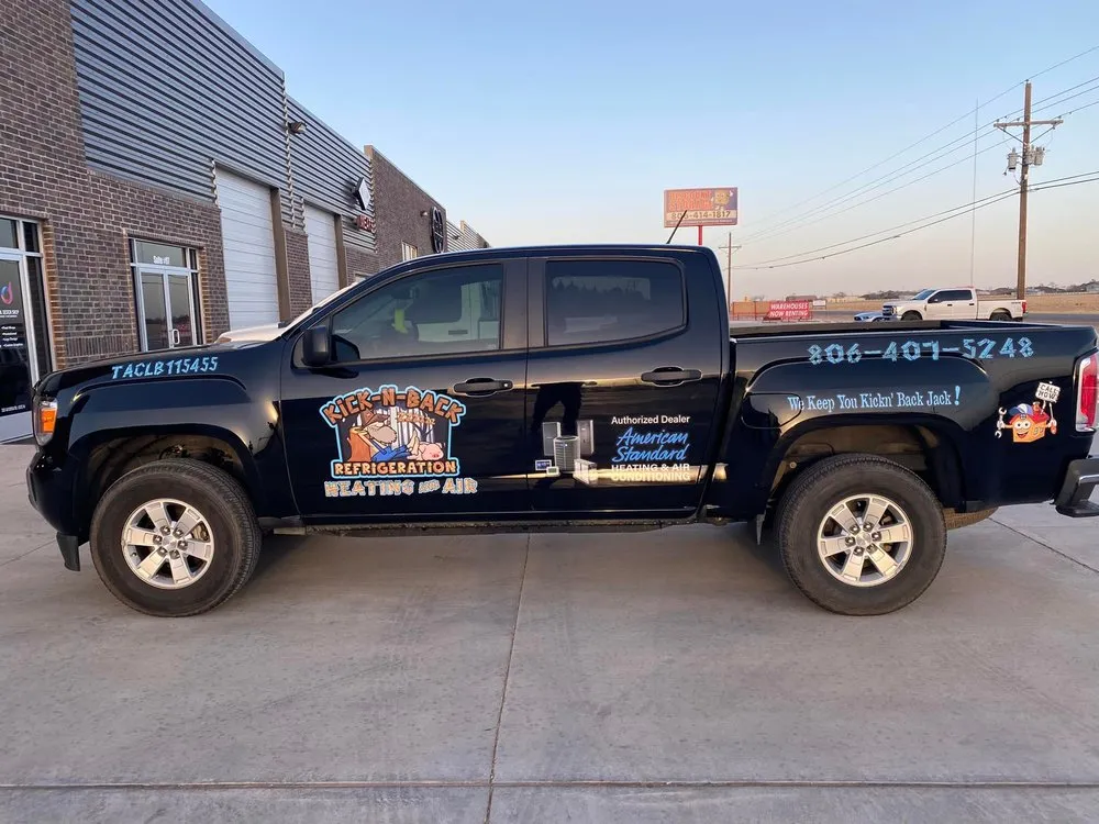 Slide of Kick-N-Back Refrigeration