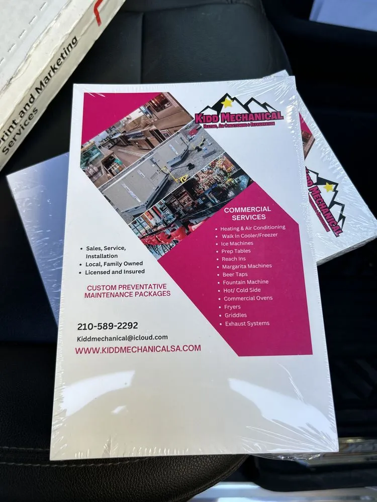 Slide of Kidd Mechanical