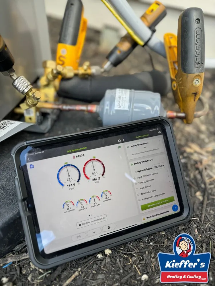 Slide of Kieffer’s Heating & Cooling v2.0