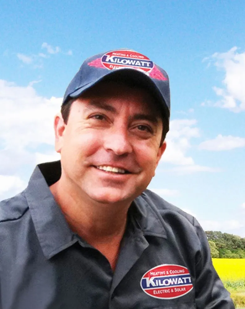 Slide of Kilowatt Heating, Air Conditioning and Electrical