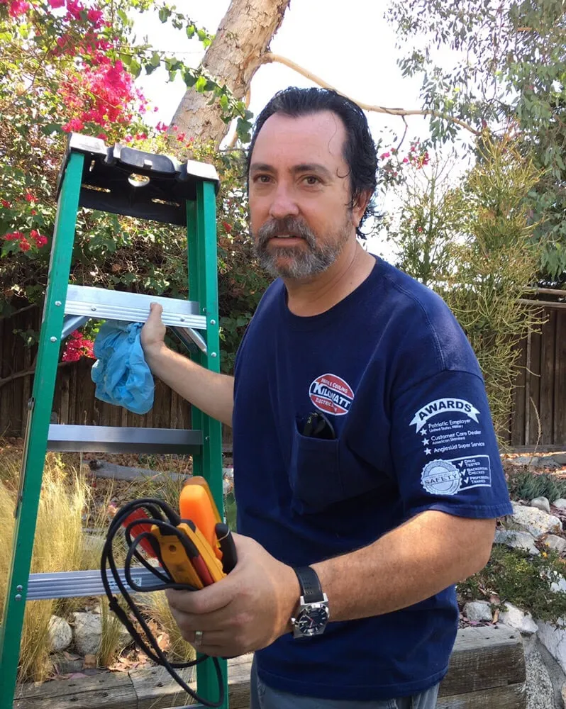 Slide of Kilowatt Heating, Air Conditioning and Electrical