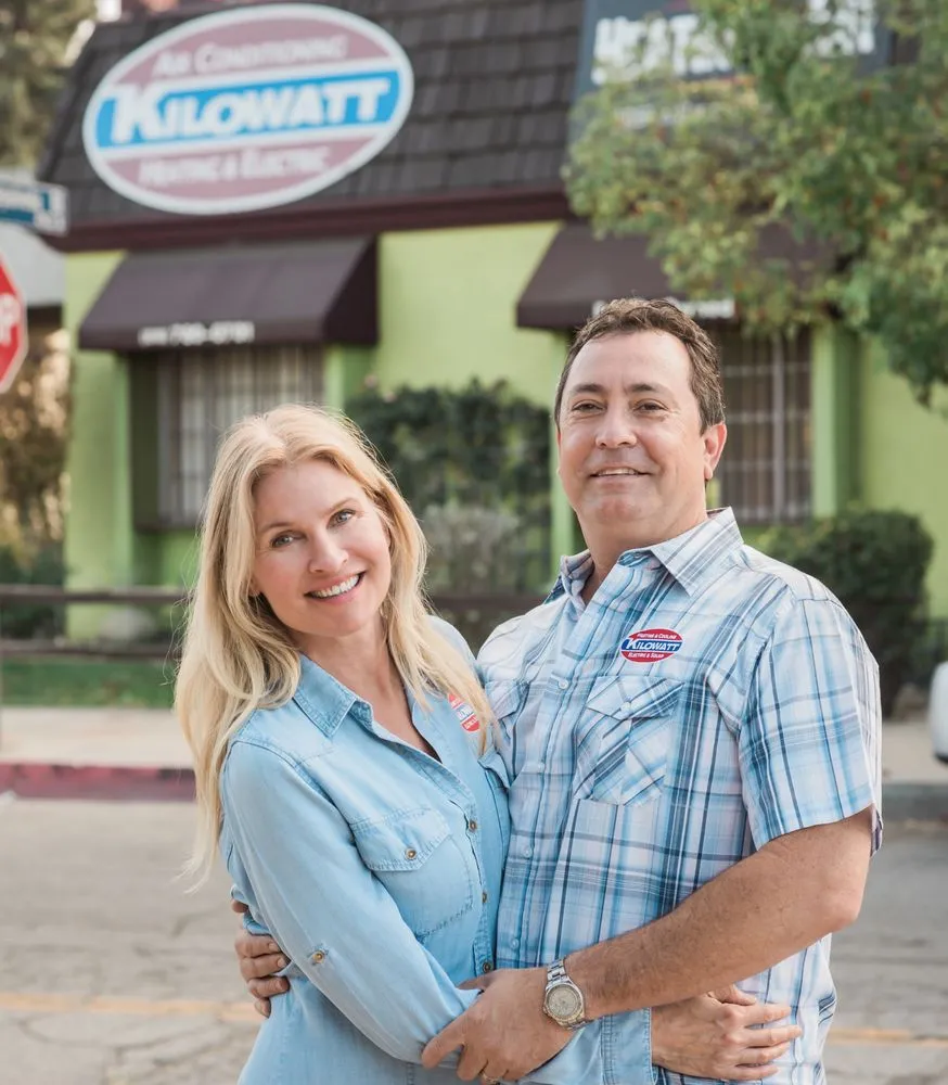 Slide of Kilowatt Heating, Air Conditioning and Electrical