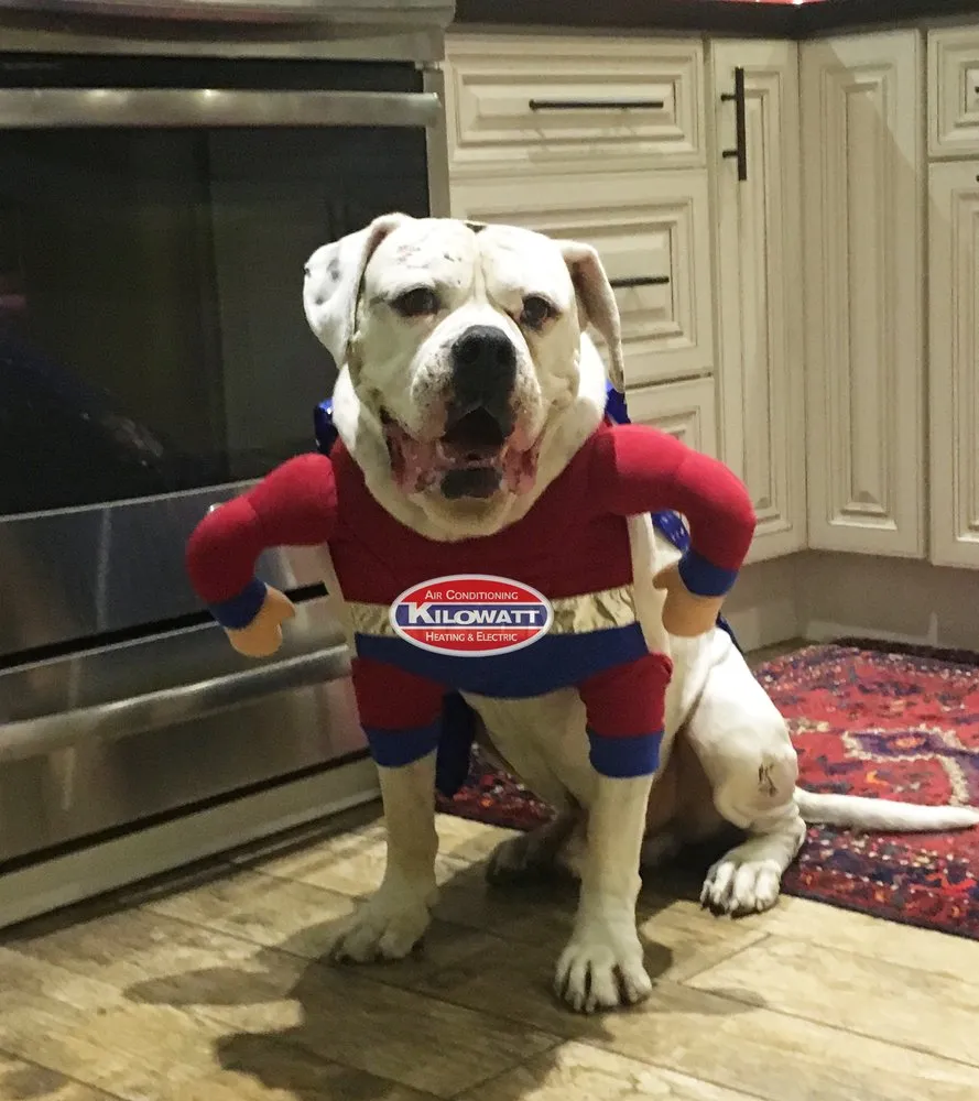 Slide of Kilowatt Heating, Air Conditioning and Electrical