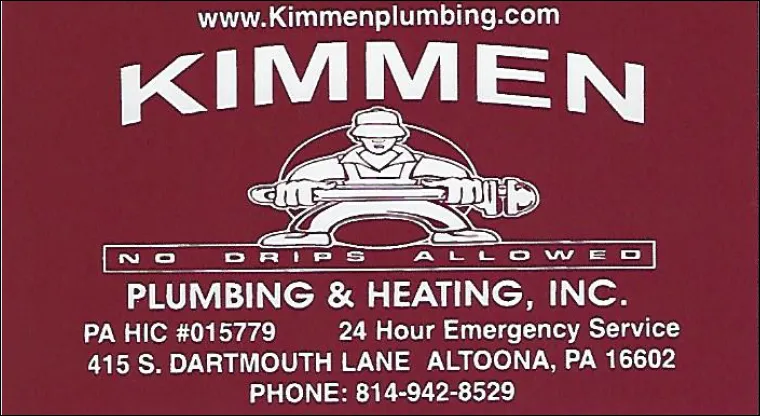 Slide of Kimmen Plumbing & Heating