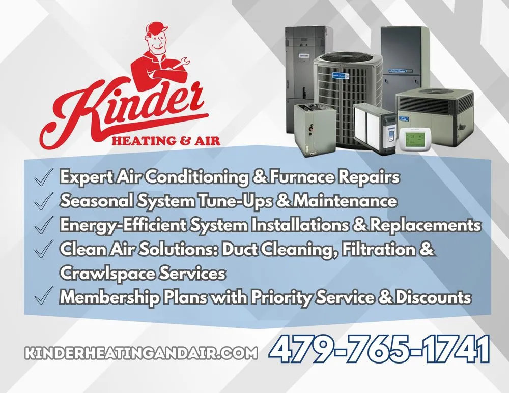 Slide of Kinder Heating and Air
