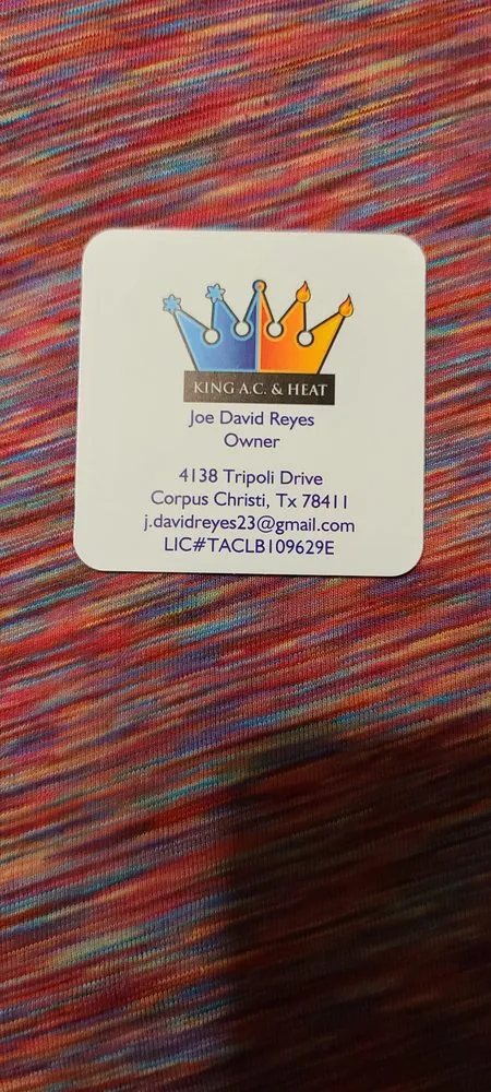 Slide of King AC & Heat