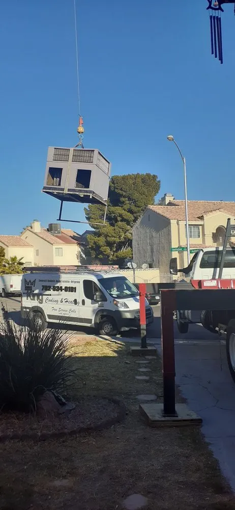 Slide of King Cooling and Heating