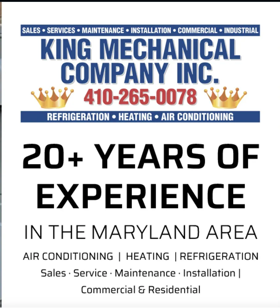 Reliable AC repair experts serving Windsor Mill, MD - King Mechanical Company