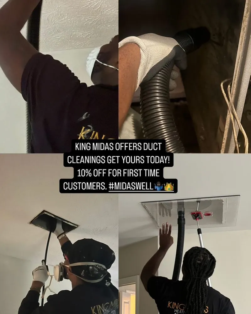 Slide of King Midas Heating and Air