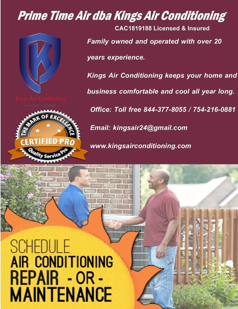Slide of Kings Air Conditioning
