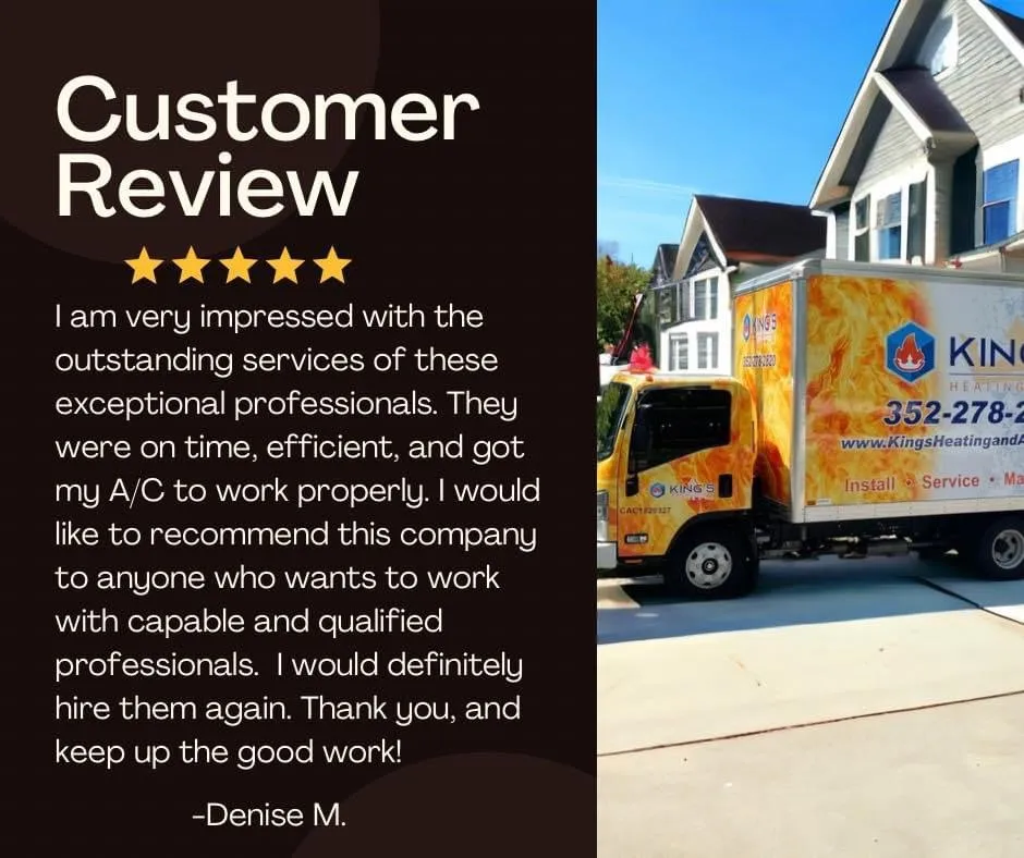 Slide of King's Heating And Air