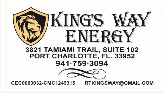 Slide of King's Way Energy
