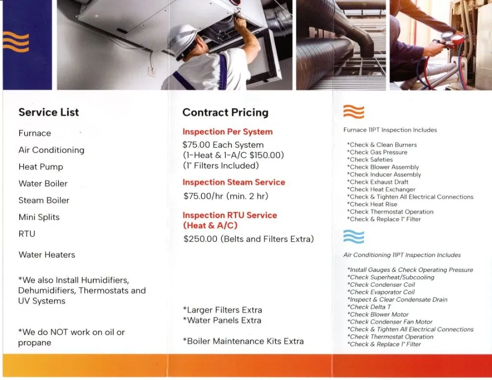 Slide of Kinsley Heating & Cooling