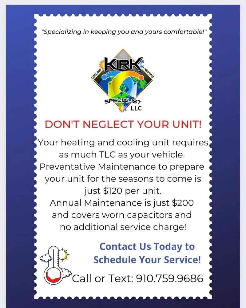 Slide of Kirk Cooling and Heating Specialist