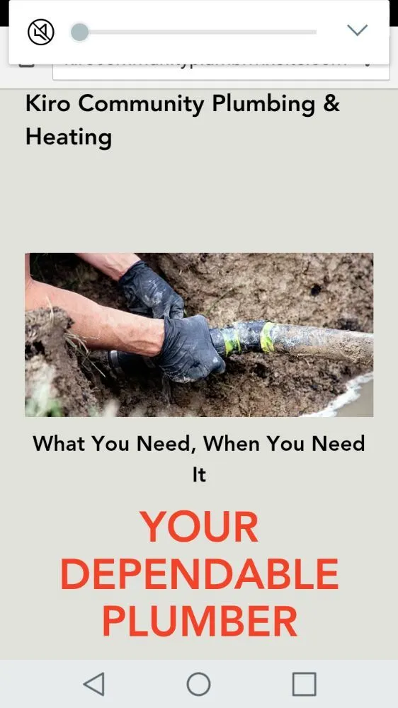 Slide of Kiro Community Plumbing & Heating